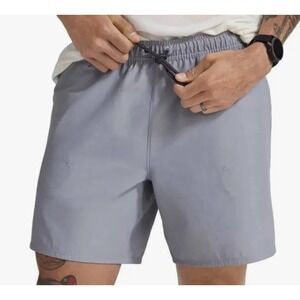 NWT allbirds Size Large Men Natural Run Shorts Grey Athletic Gym‎ Training 4"